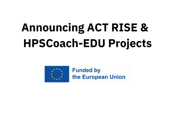 TAFISA Joins Two New Erasmus+ Projects: ACT RISE and HPSCoach-EDU